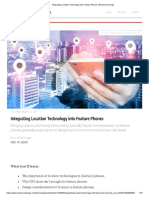Integrating Location Technology Into Feature Phones - Electronic Design