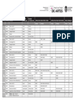 Plan de Estudios DCV