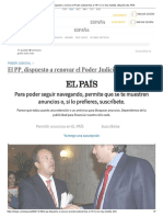 El PP, dispuesto a renovar el Poder Judicial tras el 14-F si no hay indultos _ España _ EL PAÍS