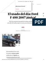 El usado del día_ Ford F-100 2007 ¡única! - MDZ Online