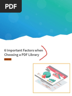 6 Important Factors When Choosing A PDF Library: Adam Pez