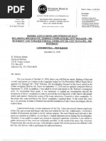 Johnson City Manager Report by Investigator