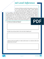 CfE Second Level Inference - Go Respond Activity Sheet