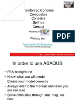 Advanced Topics in ABAQUS Simulation