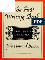 John Howard Benson - The First Writing Book
