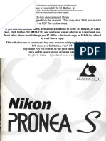Nikon Pronea-S