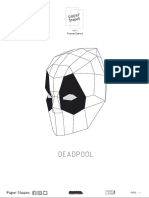 Deadpool Papercraft
