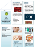 Leaflet Stomatitis