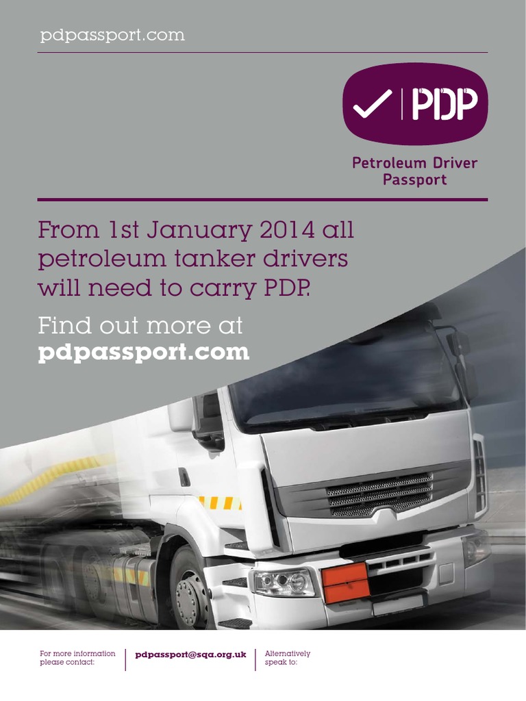 Petroleum Driver Passport Requirements | PDF