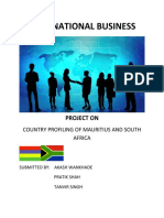 International Business: Project On