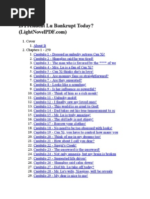 Is President Lu Bankrupt Today Pdf Pdf