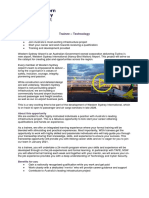 WSA Trainee Role - Technology - WSA 200 PDF