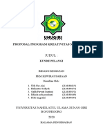 Proposal Program Kreativitas Mahasiswa PKM-K (2020)