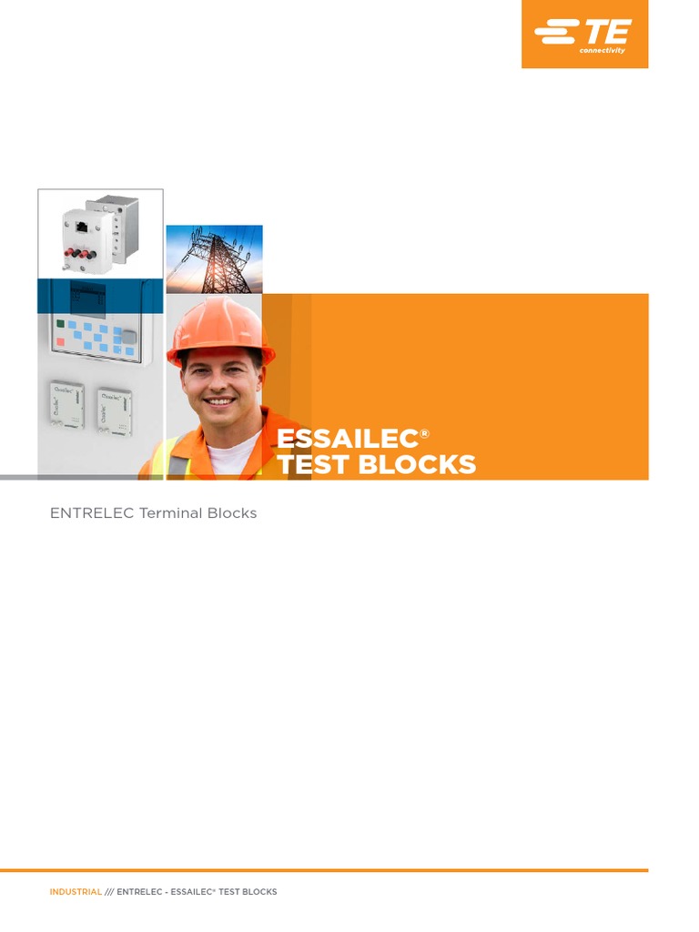 Essailec® Test Blocks PDF Electrical Connector Ac Power Plugs And