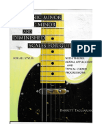 Barrett Tagliarino - Harmonic Minor, Melodic Minor and Diminished Scales For Guitar