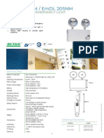 Denko Lighting-EmDL 203NM EmDL 205NM