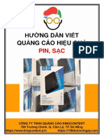 009 Pin, sạc - Viết quảng cáo bán hàng hiệu quả