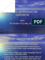 Definisi Gerontik