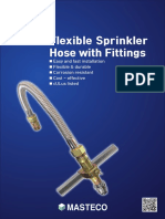 Flexible Sprinkler Hose With Fittings PDF