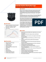 F864 LED Medium Intensity Obstruction Light - Datasheet - v202008v2