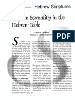 Human Sexuality in The Hebrew Bible PDF