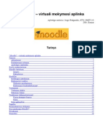 Moodle - Virtuali Mokymosi Aplinka