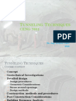 TunnelingLecture 9 PDF