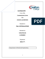 Lab-Report#01: Communication System