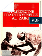 La Medicine Traditionnelle Au Zaire