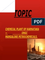 ONGC Chemical Plant in Karnataka's Mangalore