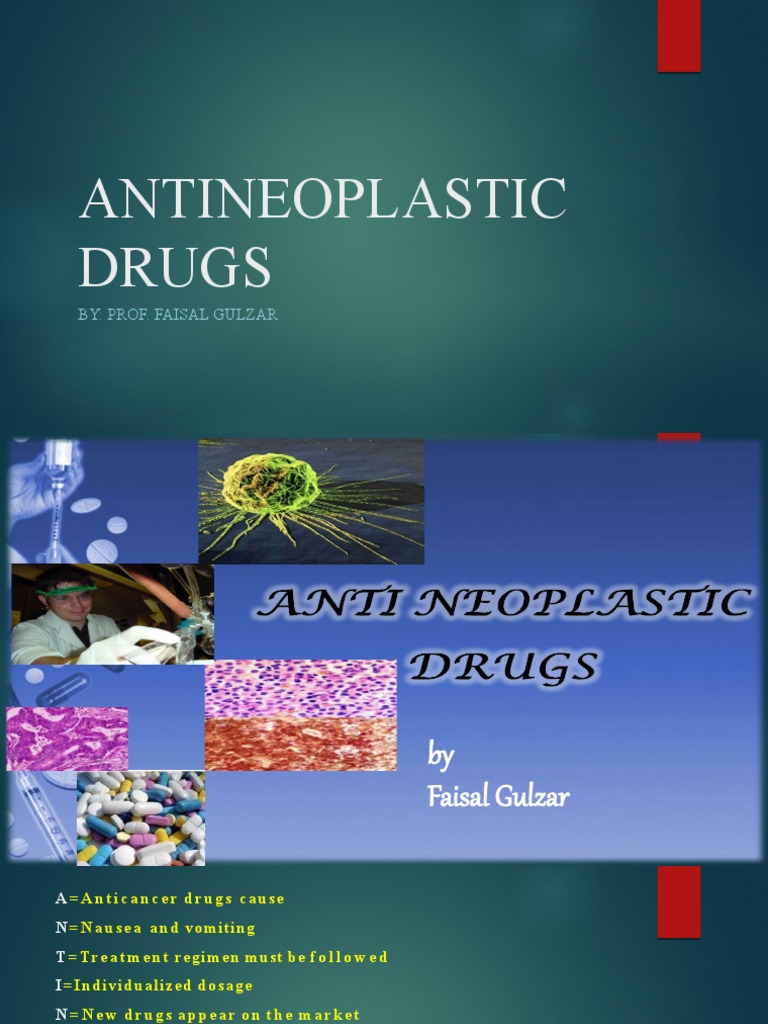 Antineoplastic Drug Classification Guide | PDF | Neoplasms | Chemotherapy