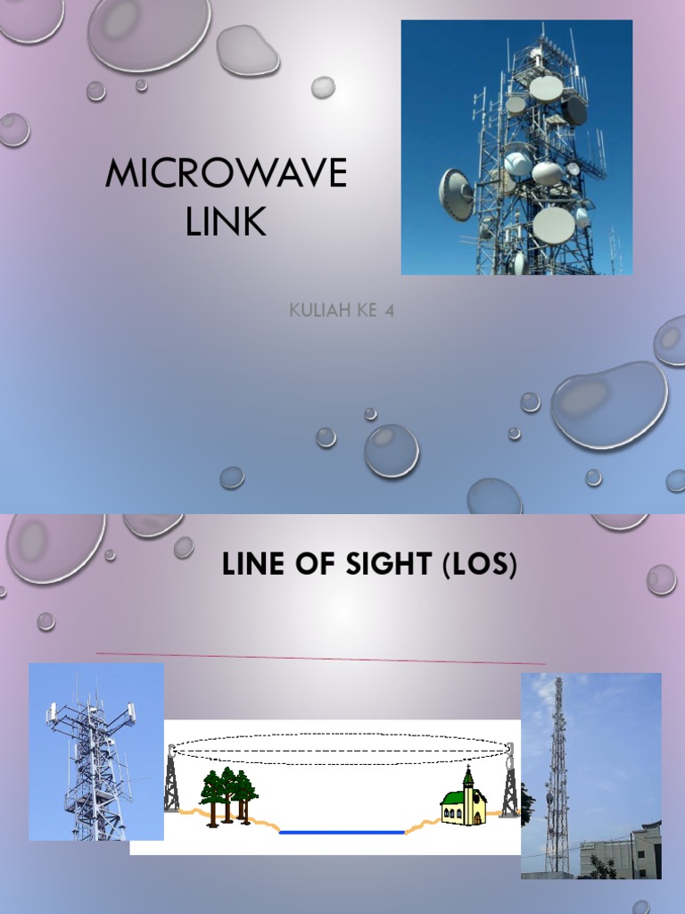Microwave Link Design and Analysis Guide | PDF | Radio Propagation ...