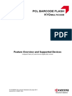 PCL Barcode Flash - Supported Models PDF