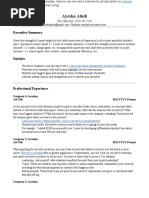 Wharton Resume Template PDF - 1609419174
