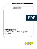 Data Sheet: TDA1517ATW