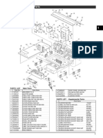 MDX-500 Structure & Spare Parts