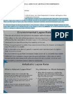 METROLOGICAL ASPECTS OF AIR POLLUTION