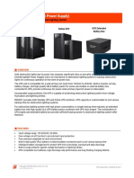 UPS Backup System For AC Obstruction Lighting System - Datasheet - v202008v3