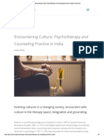 Psychotherapy and Counseling in India PDF