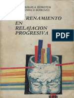 Bernstein y Borkovec (1973) - Entrenamiento en Relajación Progresiva PDF