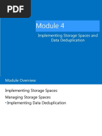 Implementing Storage Spaces and Data Deduplication