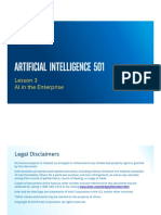 AI 501 - Lesson 3 - AI in the Enterprise