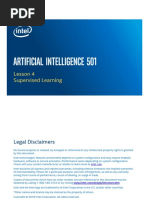 AI 501 - Lesson 4 - Supervised Learning