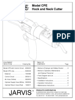 Manual Corta Pescuezos Jarvis CPE