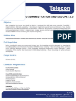 Nso303 (Cisco Nso Administration and Devops) 3.0: Objetivo