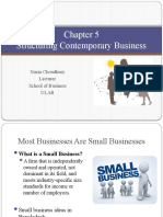 Structuring Contemporary Business Chapter 5 Key Points