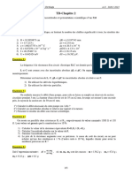 TD - Ch2 - Calcul D'erreurs Et D'incertitudes