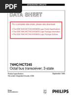 74HC/HCT245: Octal Bus Transceiver 3-State