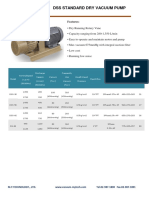 DSS Dry Vacuum Pump