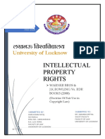 Intellectual Property Rights: Warner Bros & J.K.Rowling vs. RDR BOOKS (2008)